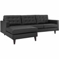thumbnail image 2 of Modway Empress Left-Facing Leather Sectional Sofa, Multiple Colors, 2 of 5