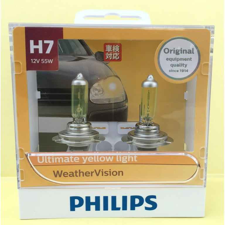 H7: Philips 5000K Diamond Vision Halogen Bulb 12972DVS2 (Pack of 2) 