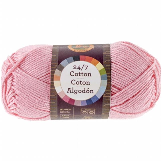 Lion Brand Ecru Mercerized Cotton Yarn, 186 Yards Long