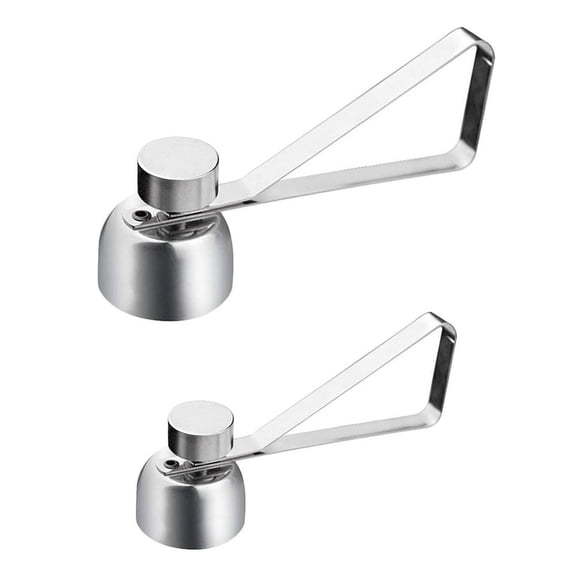 Sensethe Stainless Steel Egg Opener Set Eggshell Cutter Separator Kitchen Tool Punch