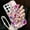 Hot Pink, variant on for Samsung Galaxy S25 Ultra Glitter Bling Case,Cute Luxury 3D Sparkle Crown Crystal Rhinestone Diamond Gems Pearl with Lanyard Wrist Strap Women Girl Phone Case for Galaxy S25 Ultra,Hot Pink