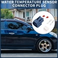 thumbnail image 3 of Unique Bargains 2 Pin Water Temperature Sensor Connector Plug Waterproof Female Wire Terminal Connector for Nissan Blue, 3 of 6