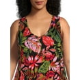 thumbnail image 2 of Terra & Sky Women's Plus Size Swing Tank Dress, 2 of 6