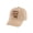 Beige, variant on Infant Baseball Cap with MOM+DAD=ME Lettering Embroidered Cotton Sun Hat for Outdoor Travel and Beach