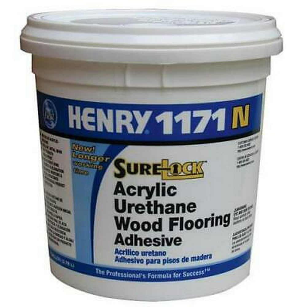 Henry 1171 N SureLock Acrylic Urethane Beige Wood Flooring Adhesive 1 ...