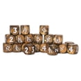 thumbnail image 2 of Gamerati LLC Mistborn Adventures - Mistborn Dice: The Complete Feruchemy Set - 20 Gold Colored Polyhedral 6 Sides Includes 20 dice -D6, 2 of 2