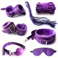 thumbnail image 5 of Sexy Erotic Bondage Set for Women - Includes Round Ballgag, Handcuffs, Blindfold, Rope, and Sexy Lingerie and Underwear Accessories, 5 of 5