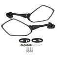 thumbnail image 2 of Fyydes Rétroviseurs, Rétroviseurs Réfléchissants, 2pcs Moto Modifié Rétroviseurs Rétroviseurs Réfléchissants pour HONDA CBR600 CBR900, 2 of 8