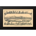 thumbnail image 2 of Crawford 14x10 Black Modern Framed Museum Art Print Titled - Towanda Pennsylvania - Crawford 1880, 2 of 5