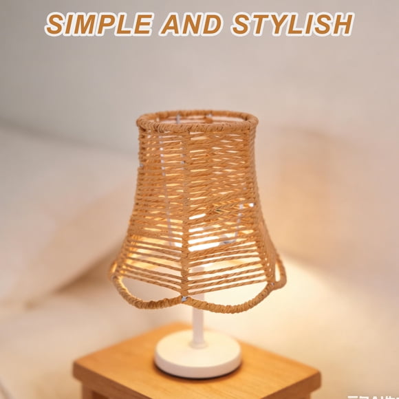 Luxshiny Pantalla De Decorativa En De Khaki Para Iluminación