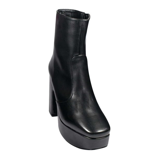 BOTIN VESTIR LEON MUJER NEGRO SINTETICO 12512 LEON 12512p