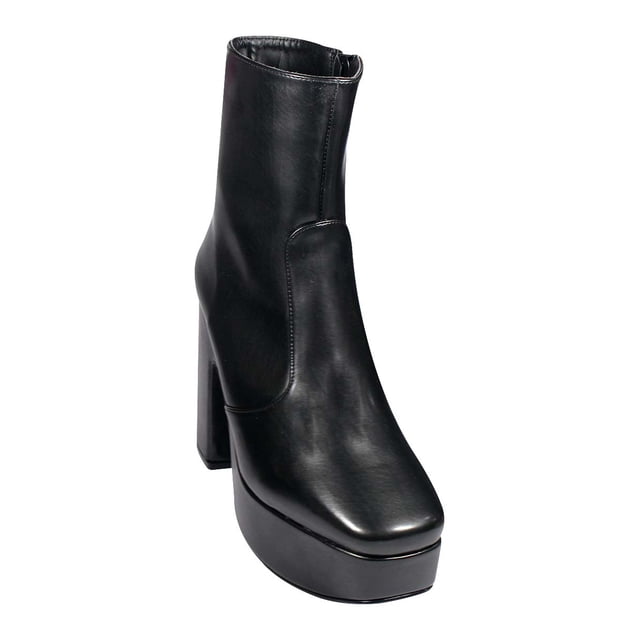 BOTIN VESTIR LEON MUJER NEGRO SINTETICO 12512 LEON 12512p