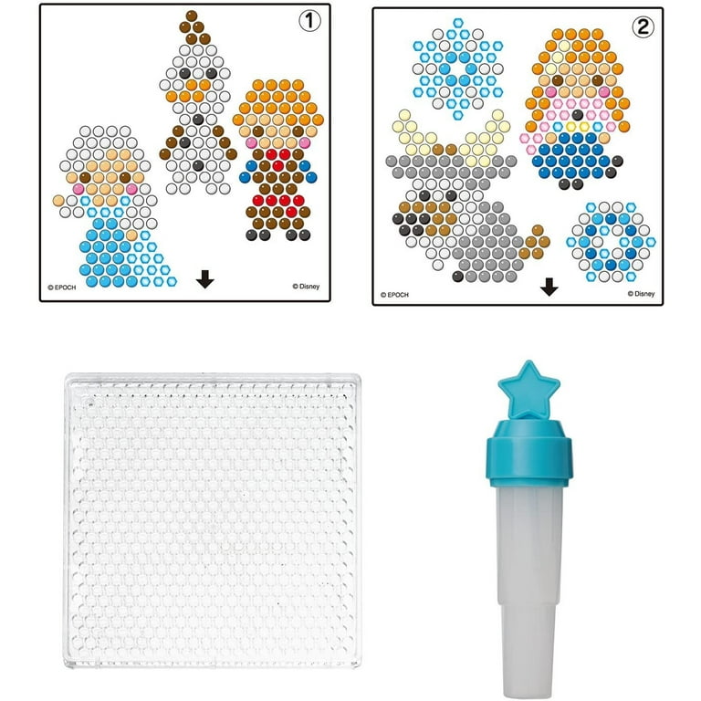 Aquabeads Disney Frozen 2 Character Set, Complete Arts & Crafts Bead Kit  for Children - over 800 beads to create Anna, Elsa, Olaf and more 