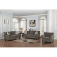 thumbnail image 2 of Lexicon Alain Chenille Sofa with 2 Pillows in Brownish Gray, 2 of 8