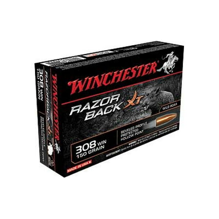WIN RAZORBACK XT 308WIN 150GR 20/200