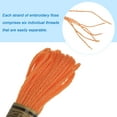 thumbnail image 4 of Unique Bargains Orange Embroidery Floss, 8m Each, 12 Skeins, 4 of 6