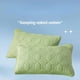 thumbnail image 3 of Cubiertas de Almohada Amarilla Fibra Almohada Núcleo Aislamiento Caso Protector, Poliéster Azul 48x74x0.5cm Transpirable Aceite a Prueba de la Piel Amigable para el Hogar Hotel Cubiertas de Almohada V, 3 of 7