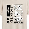 thumbnail image 3 of Pokémon - Pikachu Manga Panels - Women's Oversized T-Shirt, 3 of 5