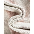 thumbnail image 6 of Unique Loom Eco Plaid Indoor Outdoor Washable Collection Area Rug - Balmoral (9' x 12' Rectangle Pink/Ivory), 6 of 12