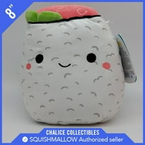 Squishmallow Official Kellytoy Plush Snack Shun the Sushi Roll 8"