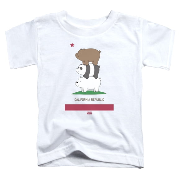 We Bare Bears - Cali Stack - Toddler Short Sleeve Shirt - 3T