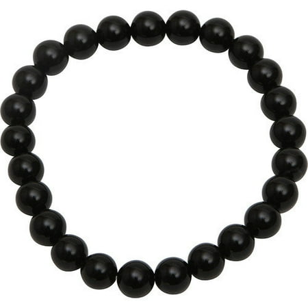Bret Roberts 290-BASB 8mm Black Agate Stretch Brace Pack of 1