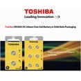 thumbnail image 3 of Toshiba CR1220 3V Button Cell Battery 25 Count, 3 of 4