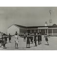 thumbnail image 2 of Outdoor Exercise Class At The New School At Gee'S Bend History (24 x 18), 2 of 2
