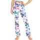 thumbnail image 2 of Odeerbi 2-13 Años Niñas Pantalones de Yoga de Pierna Ancha Entrenamiento Baile Deporte Atlético Pantalones Elasticidad Lindo Cintura Alta Pantalones de Pierna Recta, 2 of 9