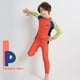 thumbnail image 4 of Greeniant Traje de neopreno para niños de 2,5 MM, traje de baño térmico de neopreno resistente a los arañazos para niños con cremallera trasera, traje Deportes acuáticos manga verde naranja XXL Greeniant OD003690-05, 4 of 6
