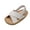 White, variant on Aayomet Boys Girls Open Toe Solid Shoes First Walkers Shoes Summer Toddler Flat Sandals Simple Sandal,Black 4