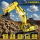 thumbnail image 5 of Excavadora de Control Remoto kolegend 16" 11 Canales Juguete RC, 5 of 8