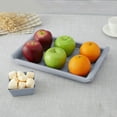 thumbnail image 5 of 6-Compartment Snack and Fruit Tray Organizer – Versatile Serving Platter for Home, Parties, and Daily Use – Easy Clean Multi-Use Food Storage Tray (1 Pack), 5 of 5