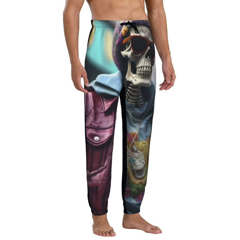 Skeleton workout pants deals