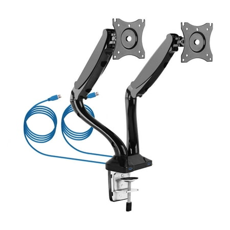 Counterbalance Lcd Vesa Desk Mount With Usb Port Com Counterbalance Lcd Vesa Desk Mount With Usb Port