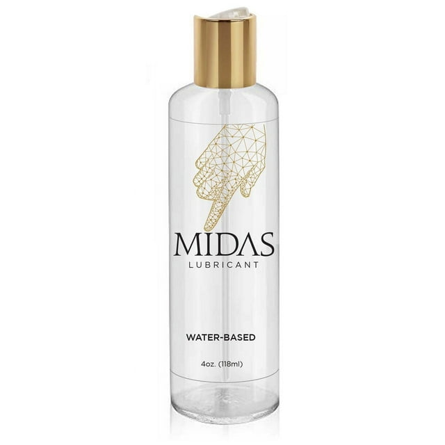 Midas Water Based Personal Lubricant, 4 oz