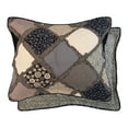 thumbnail image 4 of Donna Sharp Lexington Ragged Pieced Cotton 3PC King Quilt Set, 4 of 9
