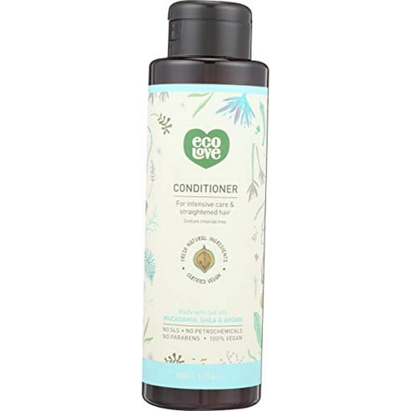 Eco Love, Conditioner Intensive Care Straightened Hair, 17.6 Fl Oz