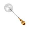 thumbnail image 1 of Stainless Steel Water Floating Valve with G3 or 4inch Thread, Adjustable Float Ball Valve for Magnetic Level Switch and Liquid Level Measurements,  Brass Valve Body, 1 of 7
