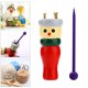 thumbnail image 1 of Práctico telar de , cuerda , muñeca de tejer, portátil de para bricolaje, herramienta de para principiantes, niños BLESIY Lana de hilo tejiendo telar, 1 of 8