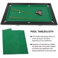 thumbnail image 4 of OUNONA Pool Tablecloth Fiber Black 1Pack Enhances Appearance Pool Table Enthusiasts, 4 of 8