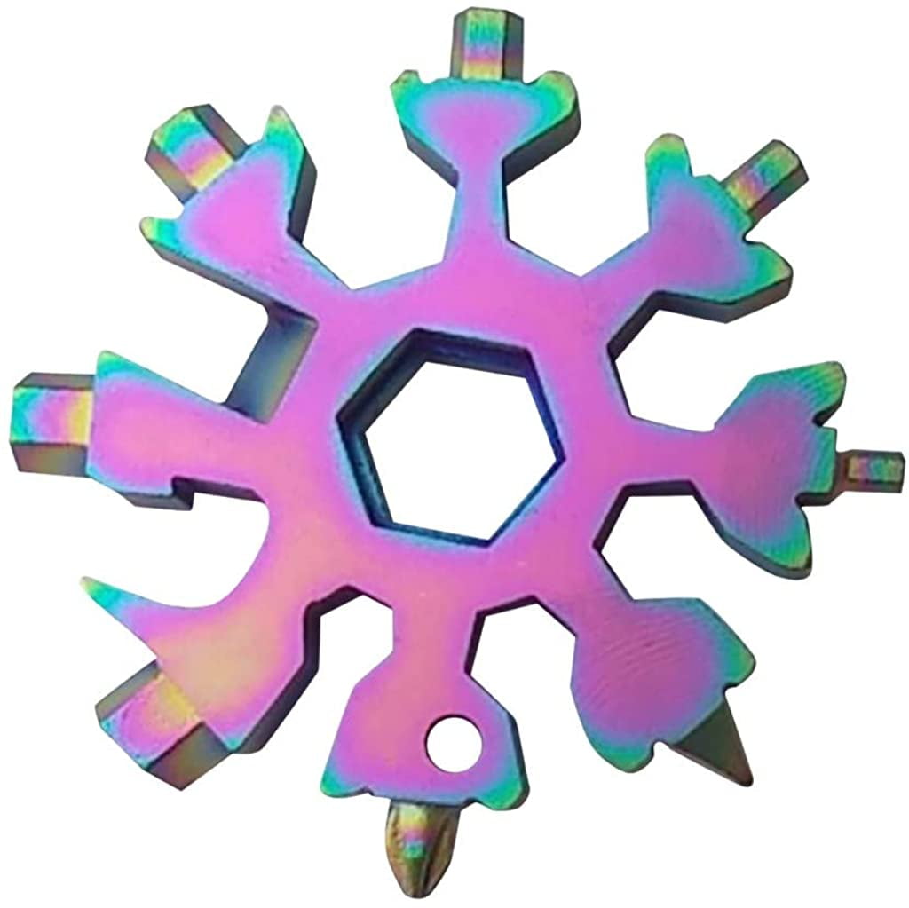 18in1 Snowflake Multi Tool Kit Portable Stainless Steel Outdoor