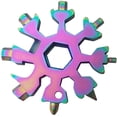 thumbnail image 1 of 18-en-1 Multi-Outils Flocon de Neige, Ouvre-Bouteille Portable Ultraléger en Acier Inoxydable, 1 of 7