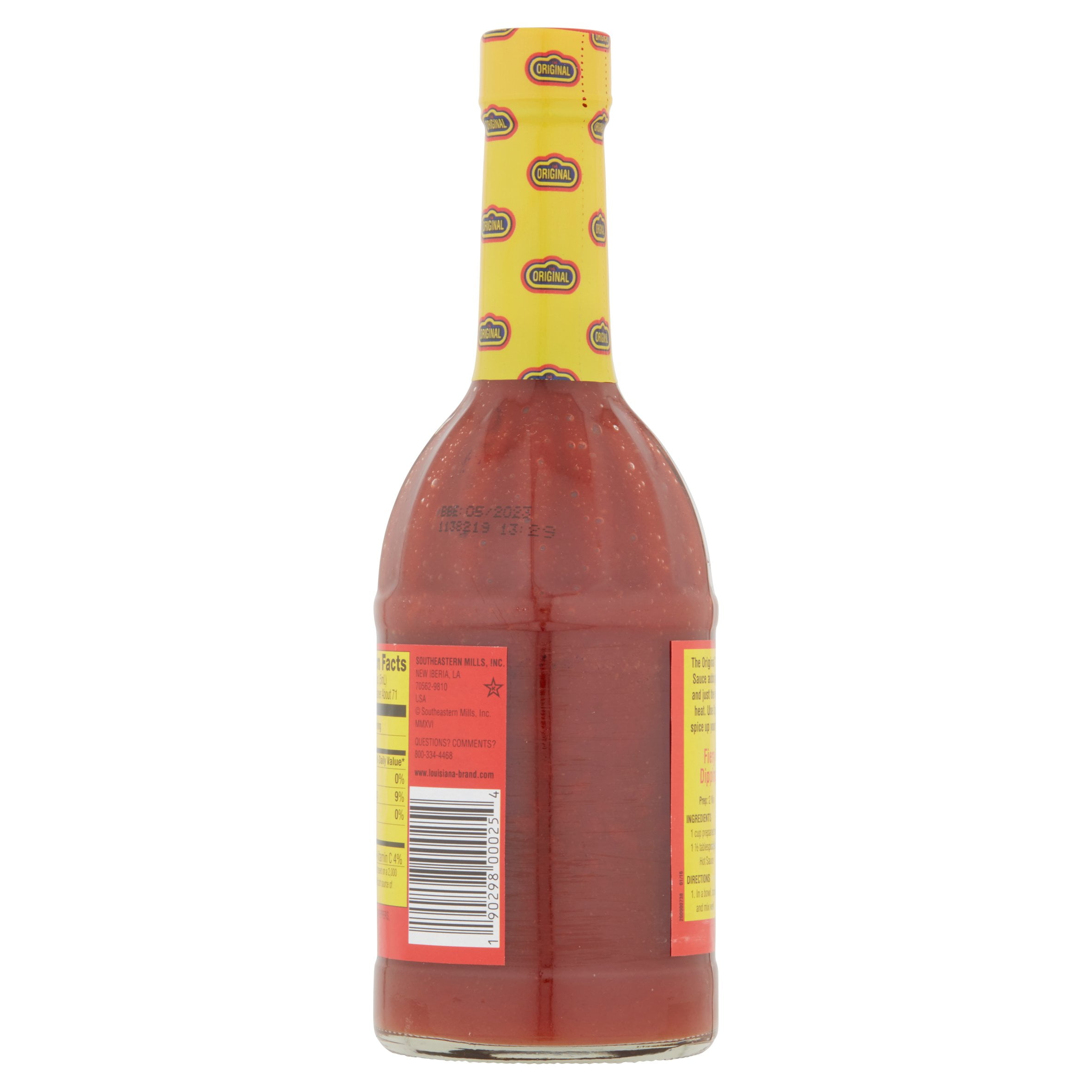  Louisiana Brand Hot Sauce, Original Hot Sauce, Made from Aged  Hot Peppers & Vinegar, Adds Flavor to Any Meal (1 Gallon (Pack of 1)) :  Grocery & Gourmet Food
