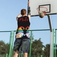 thumbnail image 5 of Sikiie Lgbt Gnome Basketball Jersey Reversible Men's Mesh Athletic Sports Shirts Training Practice S-4XLSmall, 5 of 6