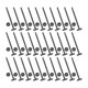 thumbnail image 2 of Bridas multifuncionales para cables, clips universales para carrocería, retenedores de guardabarros 30 piezas, 2 of 8