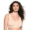 thumbnail image 5 of Paramour by Felina | Body Smooth Seamless Wireless Bralette 2-Pack (Black Cameo Rose, XXX-Large), 5 of 7