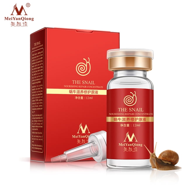 Caracol 100% extracto de planta pura Yeacher ácido hialurónico líquido blanqueador suero para imperfecciones fórmula antienvejecimiento