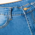 thumbnail image 6 of Guieoi High Rise Skinny Jeans for Women Pull On Jeans for Women Stretch Women Hight Elastic Waisted Hole Denim Jeans Stretch Slim Pants Length Jeans, 6 of 9