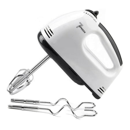 

7 Gear Electric Egg Beater Automatic Hand Mixer Blender Plastics Rotating Push Whisks Whipped Cream Mixer Stirrer